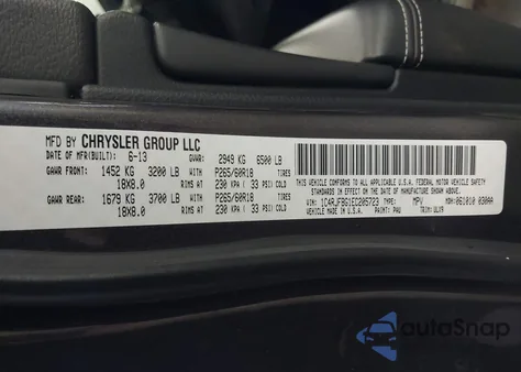 2014 Jeep Grand Cherokee Limited из США, поврежденный, VIN 1C4RJFBG1EC205723